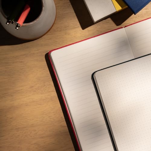 Anecdote Lined Journal Notebook,192 Pages, A5 size: 8.3" x 5.4"| Hardcover - color: Tie Dye, size: 8.3" x 5.4"