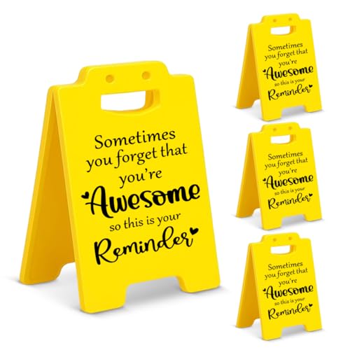 3Pcs Inspirational Gifts for Women Men Appreciation Gifts Bulk Desk Decor - color: Art-E