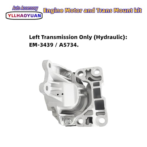 Yllhaoyuan Set of 3 Motor Mounts for Explorer 3.5L NA (Non-Turbo) 2011-2015 - size: 2011-2015 Explorer 3.5L