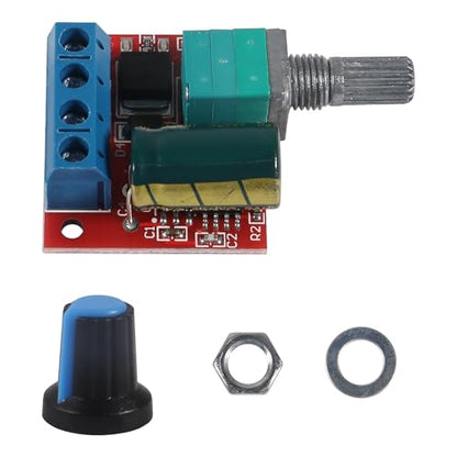 15pcs 5A Motor Speed Controller Module Mini DC Motor PWM Speed Controller Switch Control Controller Switch LED Dimmer 3V 6V 12V 24V 35V Max 90W