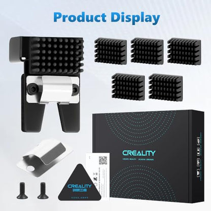 Creality K2 Plus Nozzle Wiper Module, 3D Printer Nozzle Cleaner with Original 5PCS Mouth Wiper Strips, Official K2 Plus Replacement Accessories to Clean K2 Plus Extruder Hotend Nozzle Surface Filament - size: K2 Plus