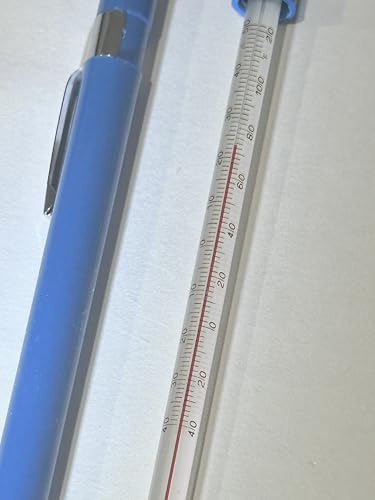 LABO Pocket Laboratory Chemical Thermometer -40/+50°C or -40/+120°F, Duo Reading Liquid in Glass