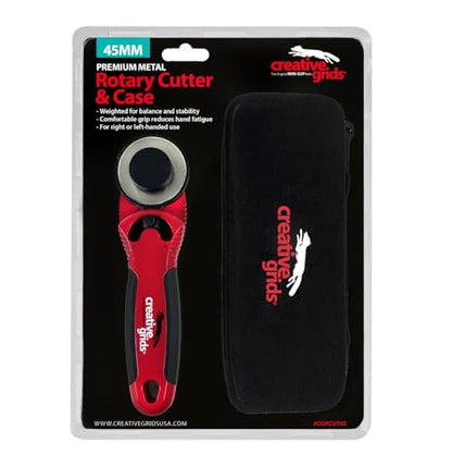 Creative Grids 45mm Rotary Cutter with Case