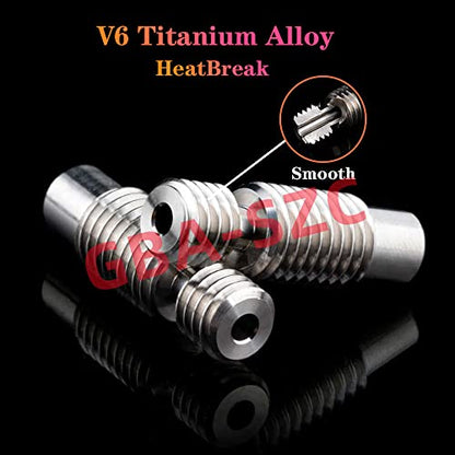 Upgrade V6 Volcano Hotend 24V Kit,Direct & Bowden J-Head Hotend,Titanium Alloy HeatBreak,Cooling Fan Bracket, for V6 Volcano Hotend,Titan,Dual Driver Extruder.(24V Brass Nozzle Kit) - color: Volcano Hotend-24V Kit