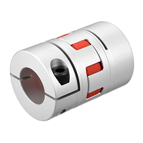 uxcell Shaft Coupling 28mm to 28mm Bore L78xD55 Flexible Coupler Joint for Servo Stepped Motor - size: L78xD55 28mm to 28mm