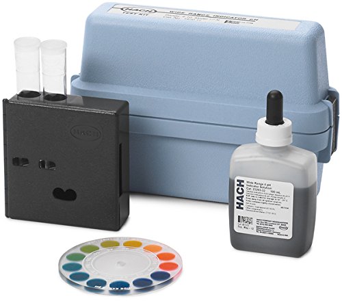 Hach pH Test Kit, Model 17N, 4.0–10.0 pH Range, 147011