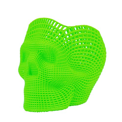 ZIRO Fluorescence PLA Filament, NOT Glow in The Dark, 1.75mm 1kg Fluo Green - color: Fluo-green