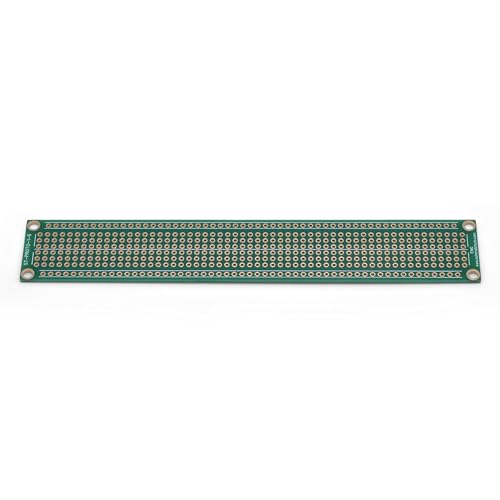 Double Sided ENIG Protoboard, Solderable Breadboard, Electronic Circuit Board for DIY Prototype Circuit, FR4, Plated Through Hole Solder Prototype Board, ST-PROTO-1-6 (1" x 6") - style: 1" x 6"
