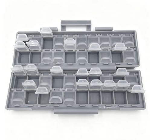 4 units AideTek BOX-ALL 40 Individual Compartments Organizer The Flexible Solution for Mixed Small Parts - style: 4BOXALL40