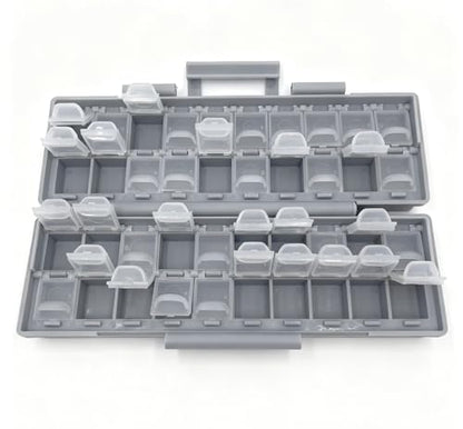 4 units AideTek BOX-ALL 40 Individual Compartments Organizer The Flexible Solution for Mixed Small Parts - style: 4BOXALL40