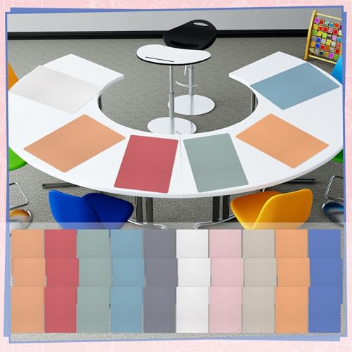 Lincia 30 Pcs Large Whiteboard 12''Table Dots Dry Erase Dots for Classroom - style: Whiteboard Shape