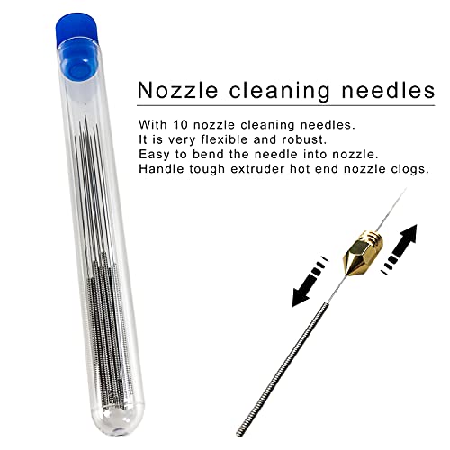 MK8 Nozzles 24 pcs Assorted Sizes 3D Printer Extruders Brass Nozzles - size: MK8 Brass, style: Kit: Various Nozzles