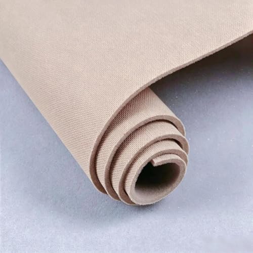 Brown Headliner Fabric Mesh Type - 96" L × 60" W Auto Head Liners, Fabric Tube Packaging with Foam Backing for Cars, Trucks, SUVs, RVs, Boats - Home Repair/DIY Headliner Material - color: Light Brown, size: 96"L×60"W