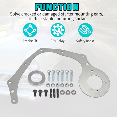 for Chevy Starter Plate and Newer Blocks with Broken Starter Mounts Kit