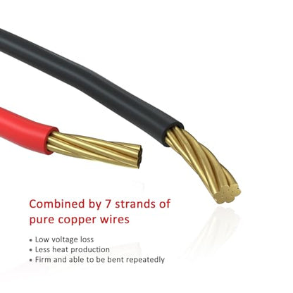 DiCUNO 120Pcs (6 Colors × 20Pcs) 5MM Pre Wired 12V LED Diodes, 9.4" Lead - color: 6 Colors