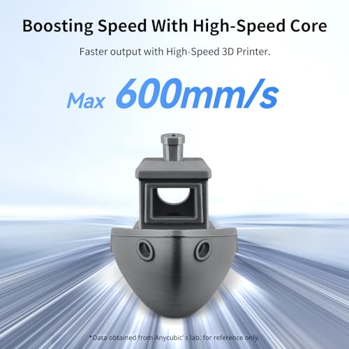 ANYCUBIC High Speed 3D Printer Filament 1.75mm Bundle, Rapid PLA Filament with High Prints Quality, Dimensional Accuracy +/- 0.02mm, 1KG Reusable Spool, 10 Pack Texture Grey - color: 10*1kg Texture Grey