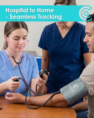 Manual Blood Pressure Cuff with Stethoscope for Nursing Students - color: Gray, style: With Basic Stethoscope