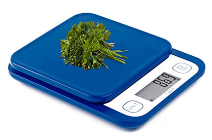 Ozeri® Garden and Kitchen Scale II with 420 Variable Graduation Technology® - color: Classic Blue