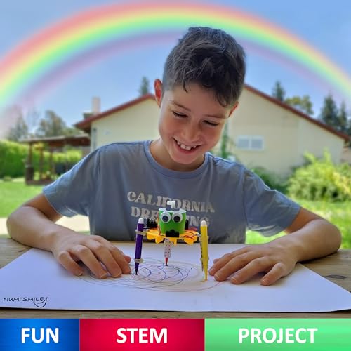DIY STEM Engineering Educational Toys for Kids 8-12 Arts and Crafts Kits - color: Green- 3 Robotic Sets