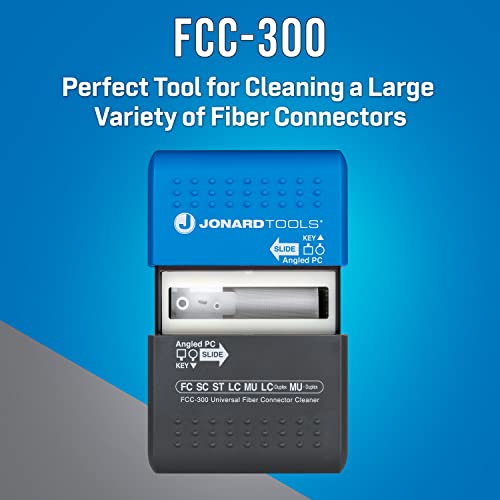 Jonard Tools TK-189 Fiber Optic Connector Cleaning and Inspection Kit with 400x Microscope - style: Basic Kit + 400x Microscope