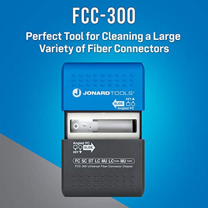 Jonard Tools TK-189 Fiber Optic Connector Cleaning and Inspection Kit with 400x Microscope - style: Basic Kit + 400x Microscope