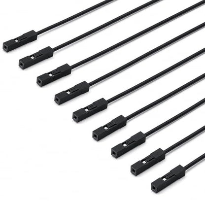 10 Pack Female to Female Jumper Wires 2 Pin Connector