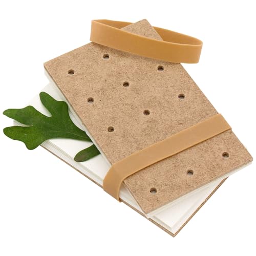 Forestry Suppliers Mini Plant Press Set, 3 x 5 in, Pegboard and Bands Kit