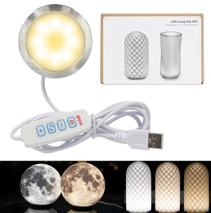 LED Lamp Kit 001 for Bambu Lab MH001 Lamp Projects 3D Printer Parts - color: 1PC