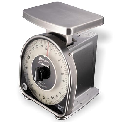 Escali Mechanical Dial Scale 5 Lb X 0.5 Oz - style: San Jamar SCMDL5 Mechnical Dial Food/Kitchen Scale, 5 lb Capacity