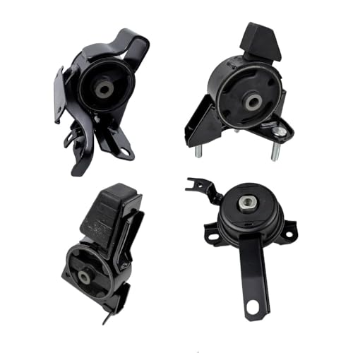 4PCS Engine Motor Mount & Transmission Mount Set Compatible with Toyota Corolla , Chevrolet Prizm 1.8L 4Spd 1998 1999 2000 2001 2002 with Automatic Transmission Mount for A7259 A7254 A7243 A7256 - size: 1998-2002 Corolla 1.8L,Chevrolet Prizm 1.8L