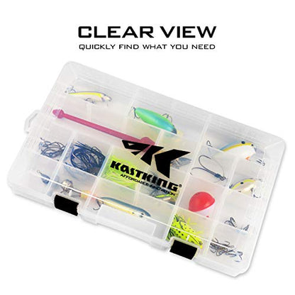 KastKing Utility Tackle Boxes, 3600 and 3700 Fishing Tackle Trays - color: Standard, size: 3700(2Pack)