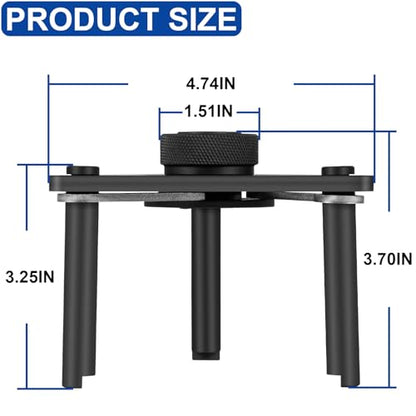 T-0171-J Heavy Duty Transmission Clutch Drum Spring Compressor 3 Area Adjustable Adapter Tool Fit for Foot-Press & Drum Buddy