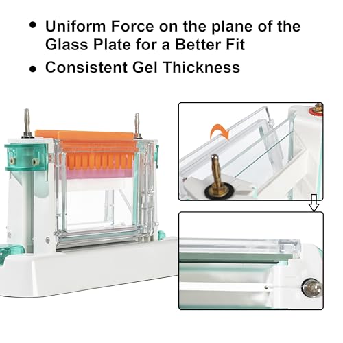Parco Scientific PA-EL-V1 Vertical Electrophoresis System, Gel Protein Electrophoresis Machine, Vertical Gel Laboratory