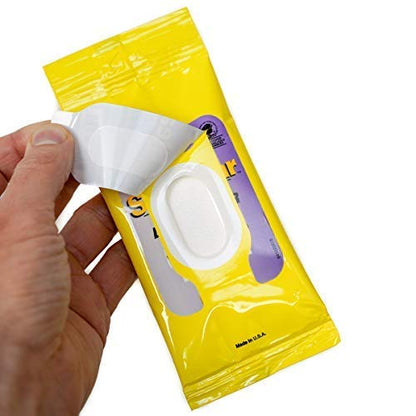 See Clear Original Lens Cleaning Wipes - Pre-Moistened Eyeglass & Screen Cleaning Cloth Towelettes - Streak Free, Scratch Free Lens & Electronic Screen Cleaner - 12 Resealable Packs of 16 (192 Wipes) - size: 16 Count (Pack of 12)