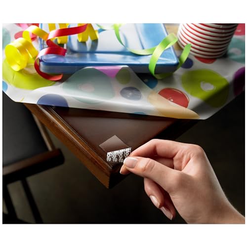 Scotch Restickable Dots, 7/8-in, Clear Double-Sided Mounting Pre-Cut Dots, Remove Cleanly, Mount Objects on Stainless Steel, Plastic, Photo-Safe Adhesive, Mess-Free Application 18 Count (Pack of 2) - size: 7/8" Dots (Pack of 2), style: 18 Count