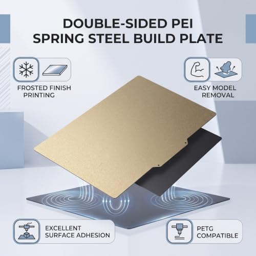 200x300mm Double Sided PEI Magnetic Flexible Build Plate for 3D Printer Heated Bed and Print Surface Accessory