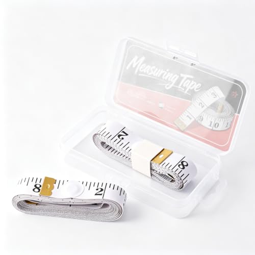 FOSHIO 2-Pack Soft Magnetic Measuring Tape 300cm/120inch