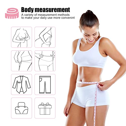 Tape Measures Retractable, Fabric Measuring Tape, 60 Inch Small Sewing Tape Measure for Craft Nursing Medical Travel(3 Pack/Green,Blue,Pink) - color: Green,Blue,Pink