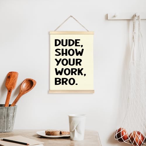 CGBHW Funny Classroom Poster Hanger Frame 12x16 Inch, Middle School English Classroom Must Haves Posters Wall Art Hanging Decor for Middle School Math Classroom Playroom Kids Room, High School Gifts for English Teacher Teens - color: Classroom decor-9