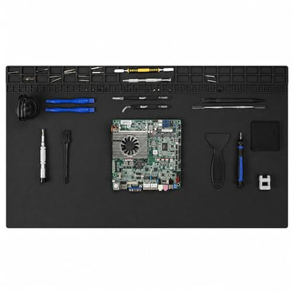 Kaisi Extra Large Soldering Mat, 932°F Heat Resistant Silicone Solder Mat - color: Black, size: 27.6" x 15.7"