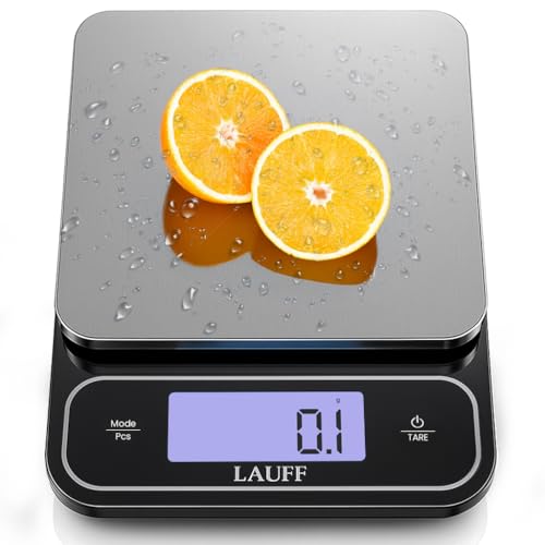 LAUFF Digital Food Scale - Kitchen Scales Measures in Grams and Ounces