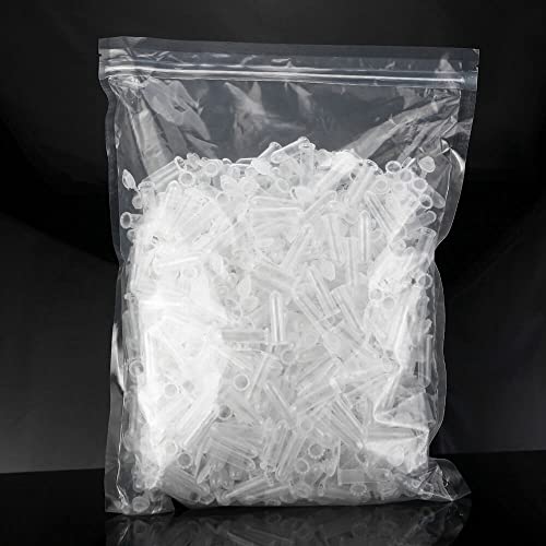 2ml Microcentrifuge Tubes 100pcs, EO Sterilized Plastic Small Vials with Caps for Sample Storage Without Leakage(100) - size: Sterile 2ml 100pcs