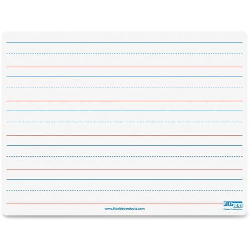 Flipside, FLP10076, Double-Sided Magnetic Dry Erase Board, 1 Each,White