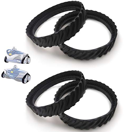 AR-PRO (4 Tracks) R0526100 Upgraded Version Track Replacement | Compatible with MX8/MX6 In-Ground Pool Cleaner/Made of Premium, Heavy Duty Rubber - Improving the Parts Life Cycle by 50% - size: 2-Pair Track(R0526100)