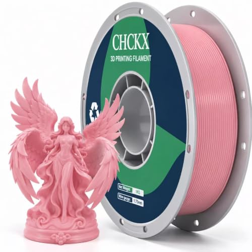 PETG 3D Printing Filament 1.75mm, ±0.02mm Tolerance, 1kg Spool (2.2lbs), Pink - color: Pink, size: PETG