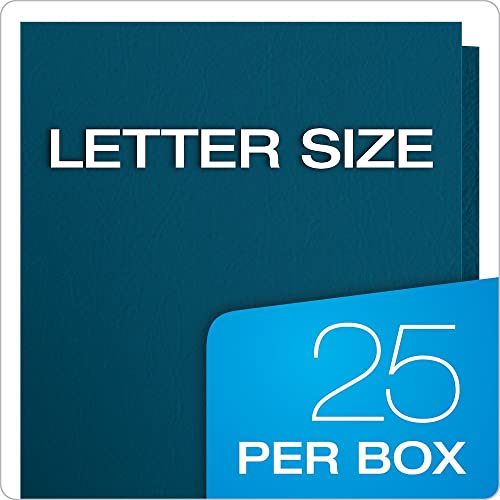 Oxford Twin-Pocket Folders, Textured Paper, Letter Size, Blue, Holds 100 Sheets, (57502EE), 25 Count, (Pack of 5) - color: Blue, size: 25 Count (Pack of 5)