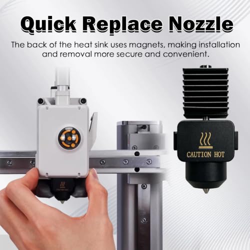4 PCS A1 Mini/A1/A2L Hotend Kits 0.2/0.4/0.6/0.8MM Integrated Leak-Proof - size: 4PK
