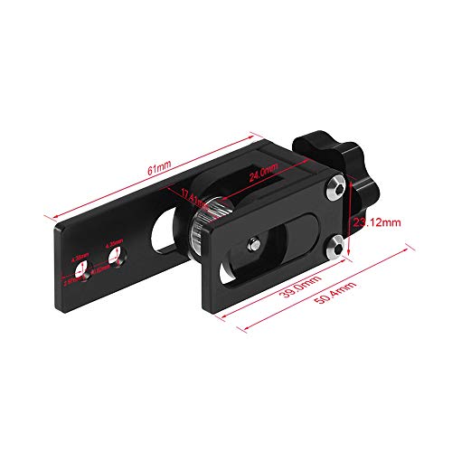 Upgraded Ender 3 Pro X Axis Tensioner Belt Stretch Straighten Tensioner Compatible with Creality Ender 3 V2 Ender 3s CR10 CR10S Pro Tronxy X3 3D Printer