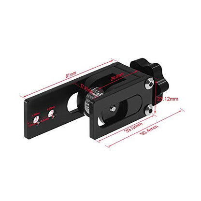 Upgraded Ender 3 Pro X Axis Tensioner Belt Stretch Straighten Tensioner Compatible with Creality Ender 3 V2 Ender 3s CR10 CR10S Pro Tronxy X3 3D Printer