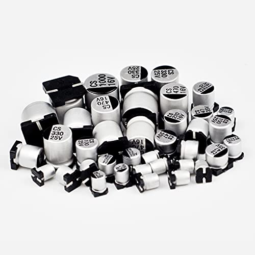 10 Values 180 Pcs SMD Aluminum Electrolytic Capacitors Kit